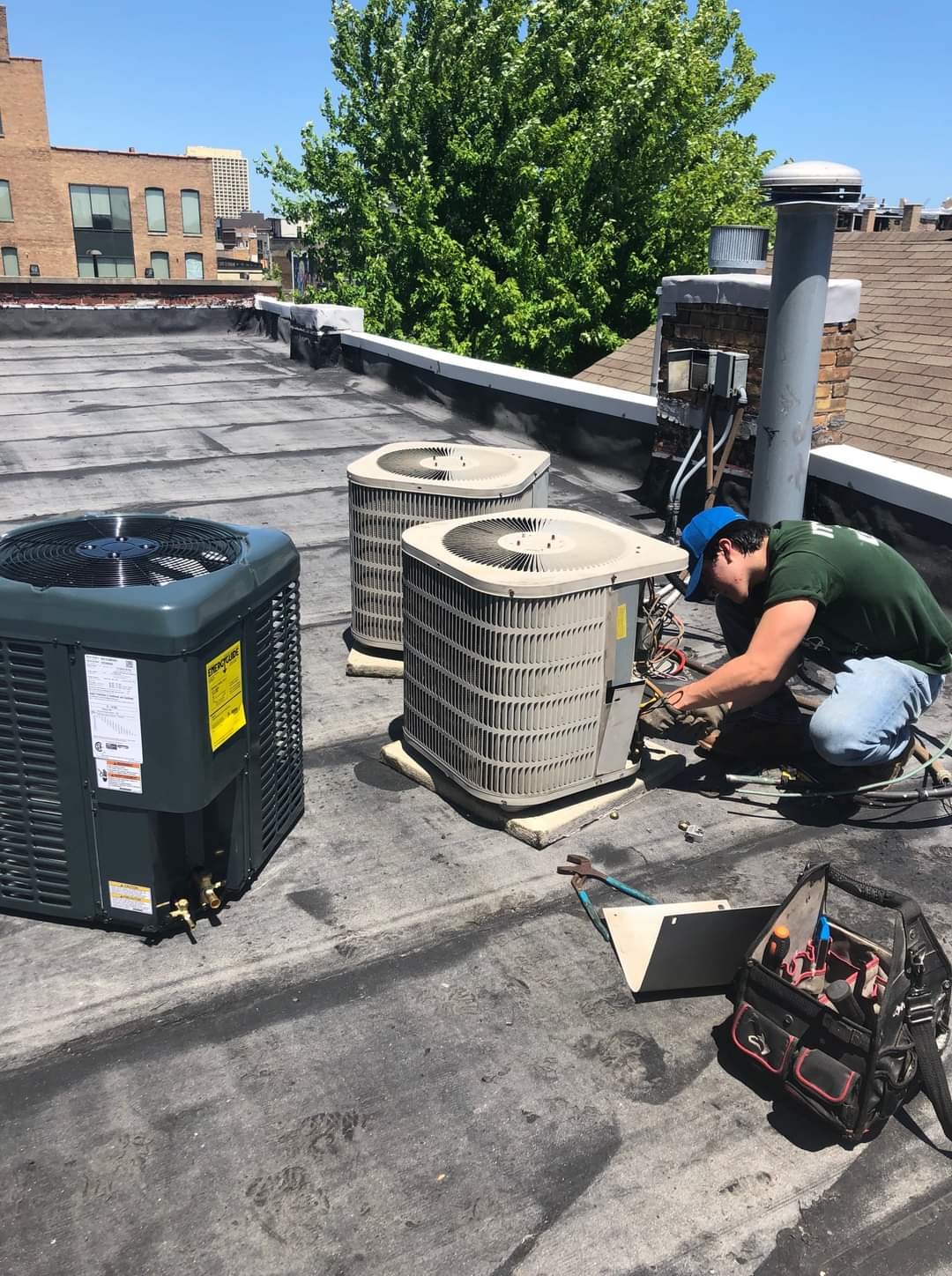 repairing outdoor